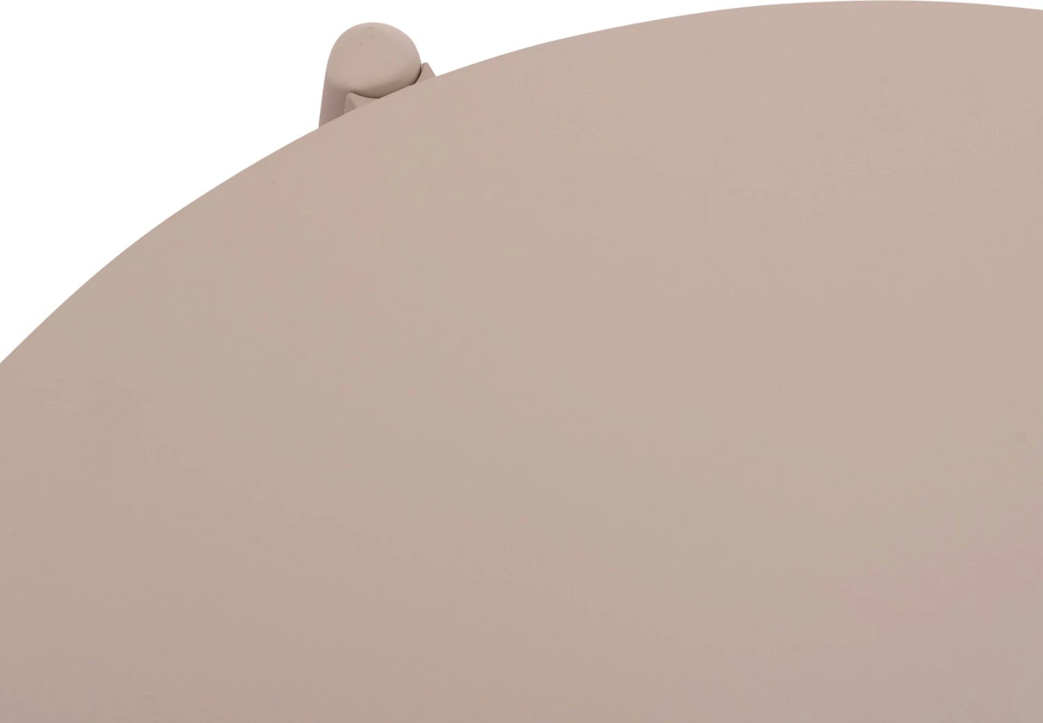 Tavolinë kafeje alumini, ngjyrë krem, ALBERTA CD6357, 62.5x62.5x38cm