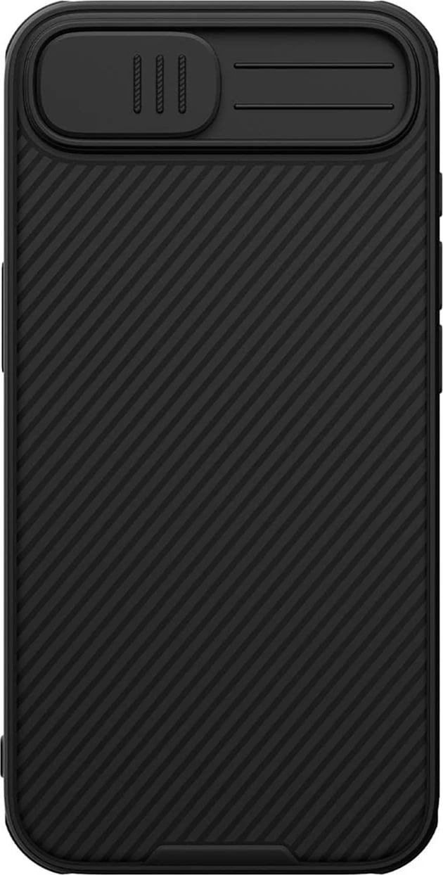 Mbështjellës Nillkin CamShield Pro për iPhone 16e, i zi