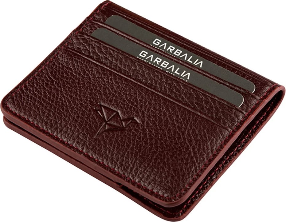Portofol për burra, ngjyrë e kuqe e thellë, Zoozie Bags, Argenta