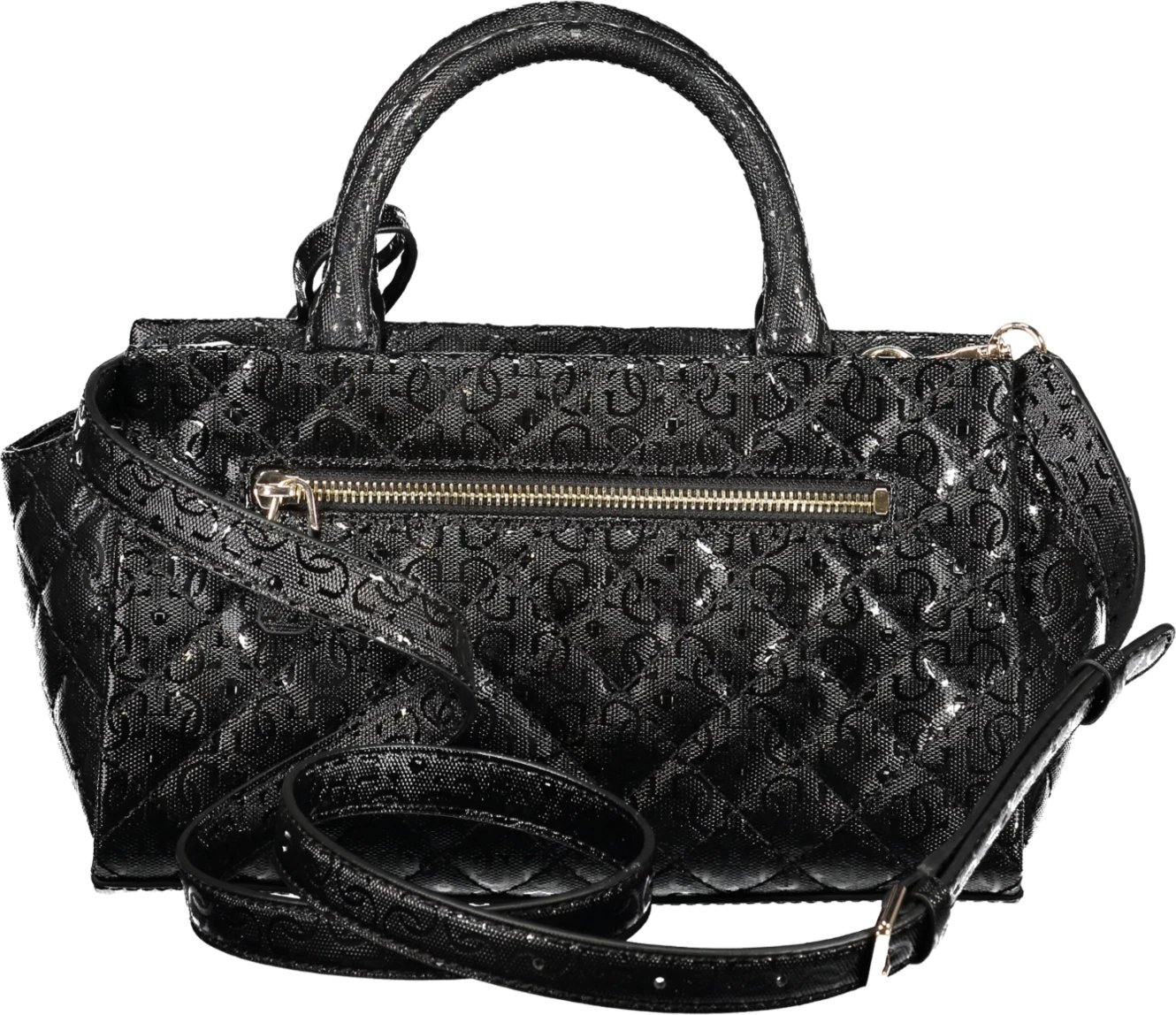 Çantë GUESS JEANS IDRA femra, e zezë