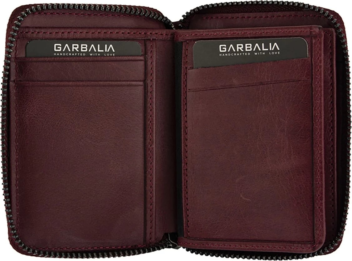 Portofol unisex, ngjyrë e kuqe klaret, Zoozie Bags, Fargo