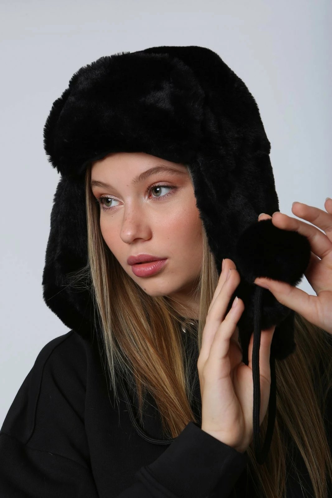 Kapelë grash, ngjyrë e zezë, Jumeon, Bere1103