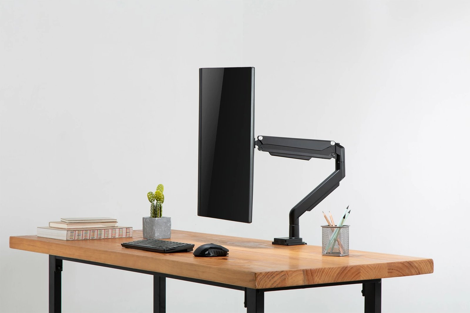 Mbajtës monitori Digitus, Universal, Gas Spring, Clamp Mount, 9 kg, 15"-32", i zi