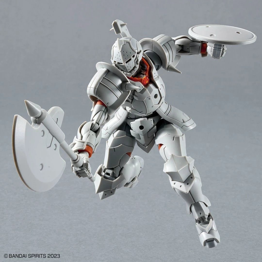 Figurë koleksionuese Bandai 30MF Liber Fighter, gri