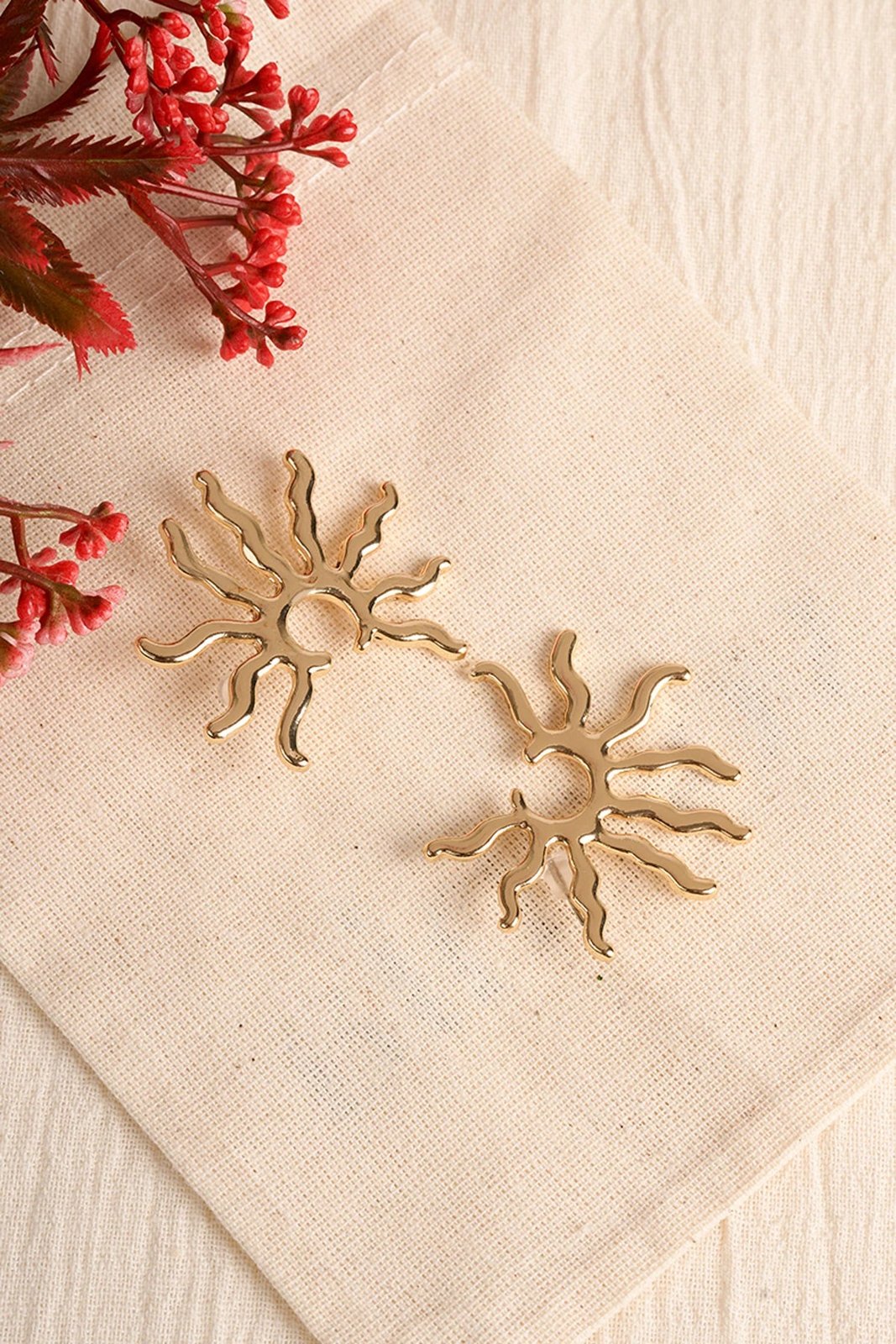 Vathë metalik Elika, ngjyrë ari, ELKGC68347