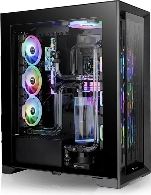 Kasë Thermaltake CTE T500 TG ARGB, Full Tower, xham i temperuar, e zezë