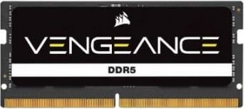 RAM Memorje Corsair Vengeance DDR5, 16GB, 5200MHz, CL44, SODIMM, E zezë