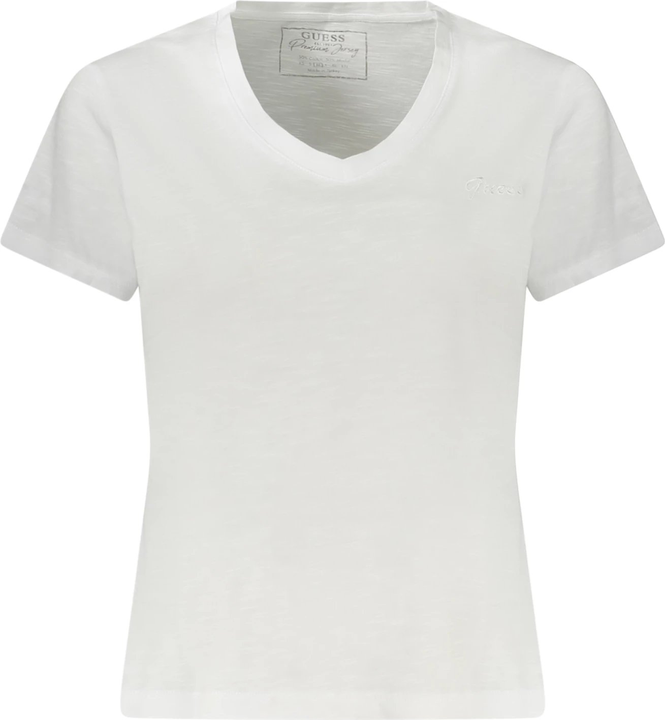 Maicë për femra GUESS JEANS, e bardhë