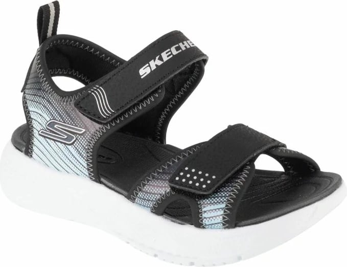 Atlete fëmijë Skechers, të zeza