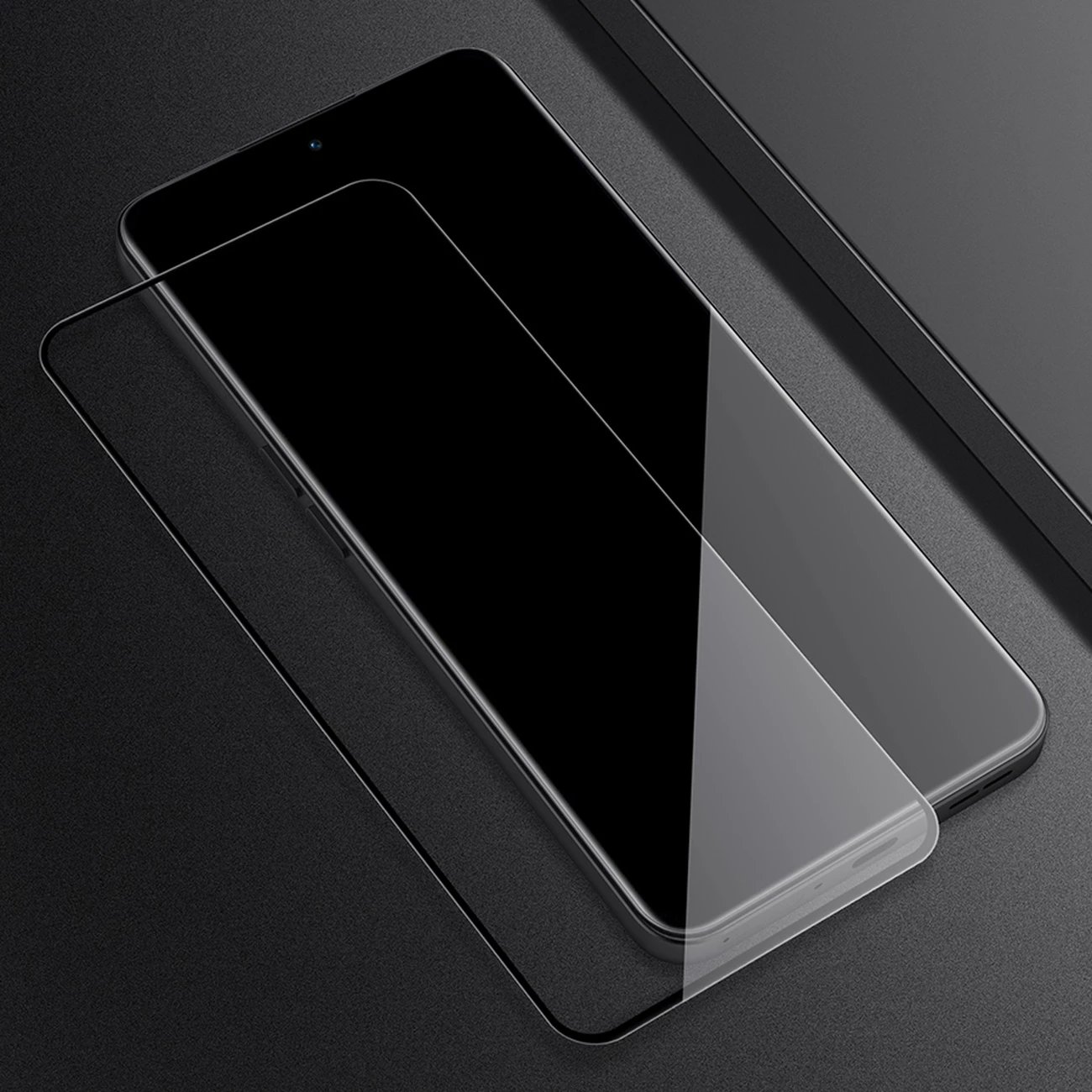 Xham i temperuar Nillkin CP+PRO për ekran të plotë, për OnePlus Ace, 0.2 mm, i zi