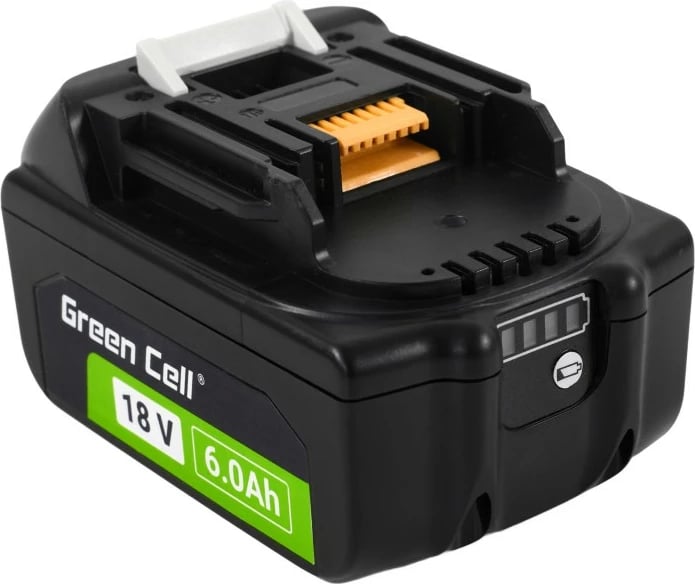Bateri veglash, Green Cell PTMA18V6, 18V 6Ah Li-Ion, me tregues karikimi