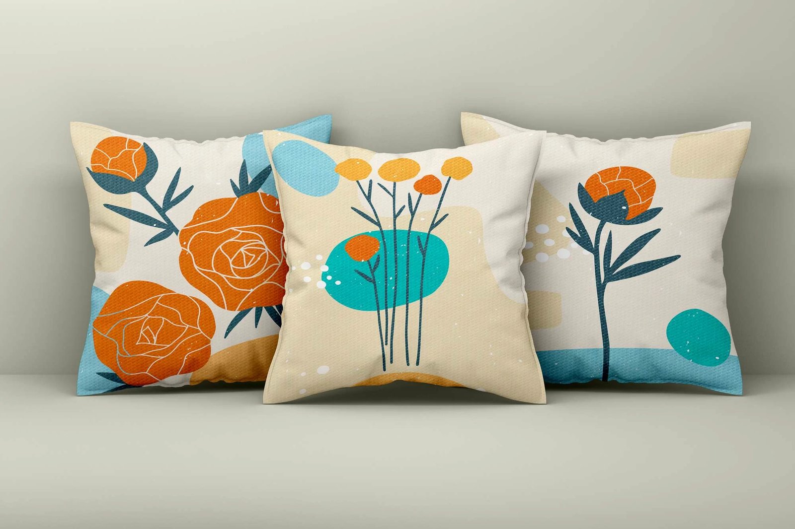 Set mbulesash për jastëkë (3 copë), dizajn Aberto, Asr_plw25 - 13