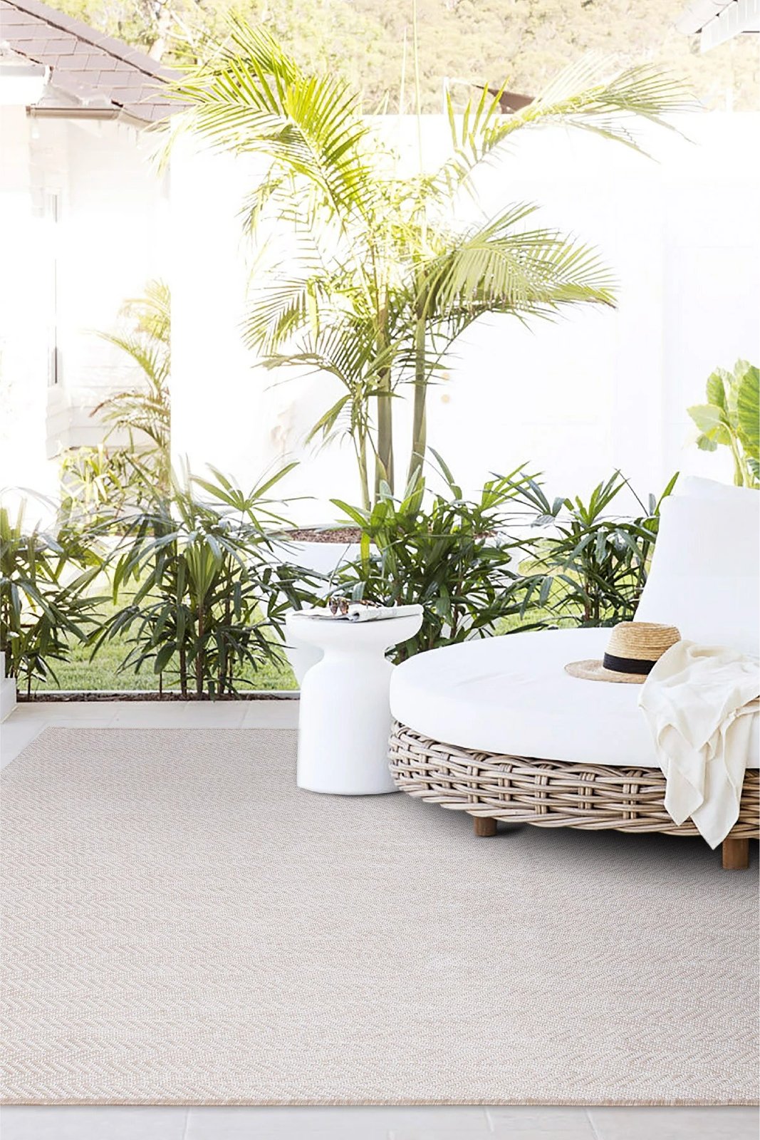 Qilim ecru, 50x80cm, Conceptum Hypnose, Fresco 20522A