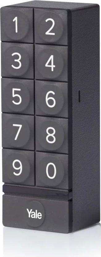 Tastierë inteligjente Yale Home Linus, Bluetooth, e zezë