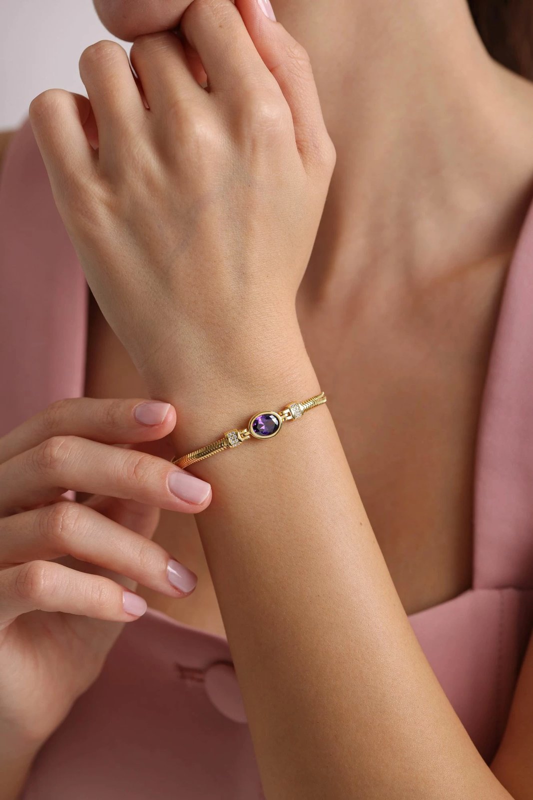 Byzylyk argjendi, ngjyrë ari e vjollcë, Jumeon, NRZ999934