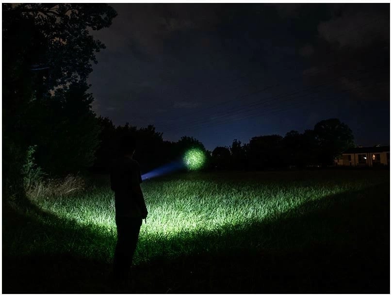 Fener Tracer TRAOSW46895, 1200mAh, 8 LED, i zi/gjelbër