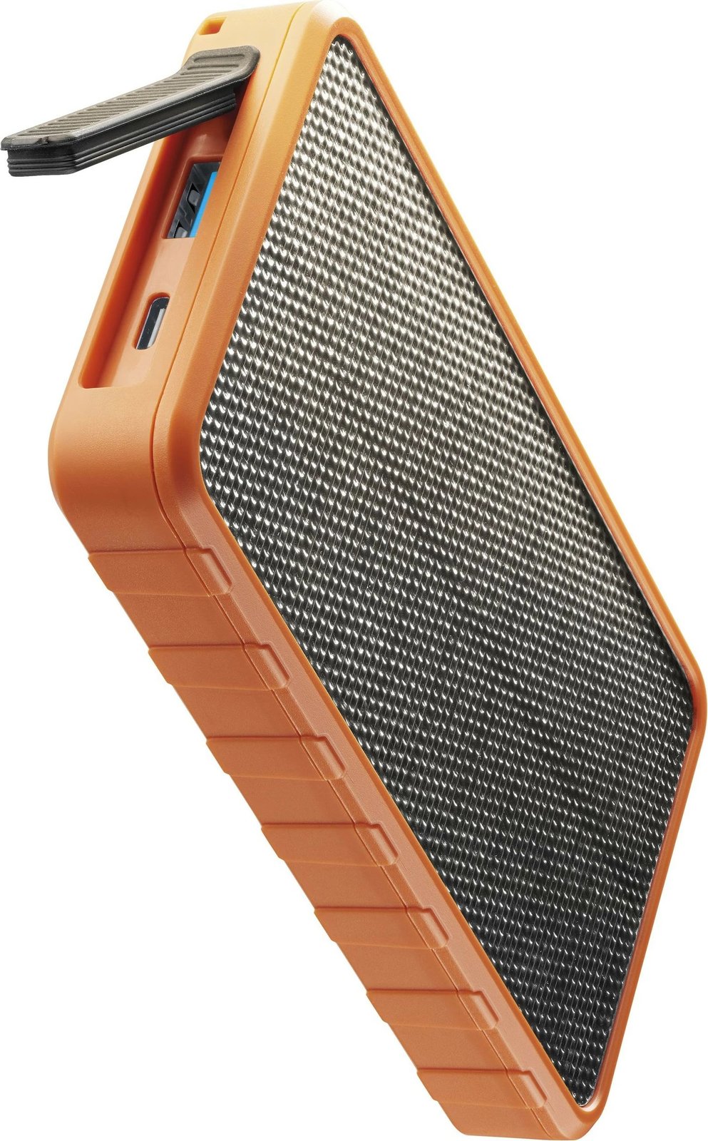 Power bank Cellular Line 10000 mAh, solar, i bardhë