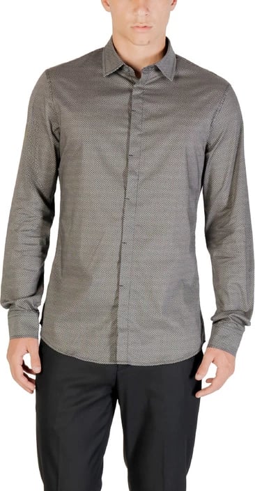 Këmishë për meshkuj Armani Exchange, kaltër