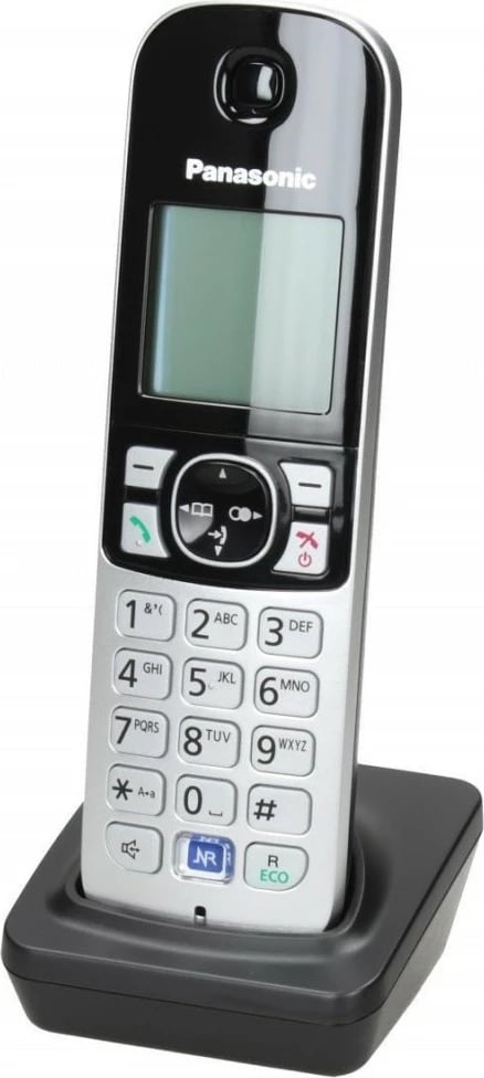 Dorëzë shtesë Panasonic KX-TGA 681, për telefon pa kabllo, Ekran 1.8", e zezë