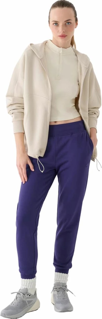 Pantallona sportive për femra 4F, navy