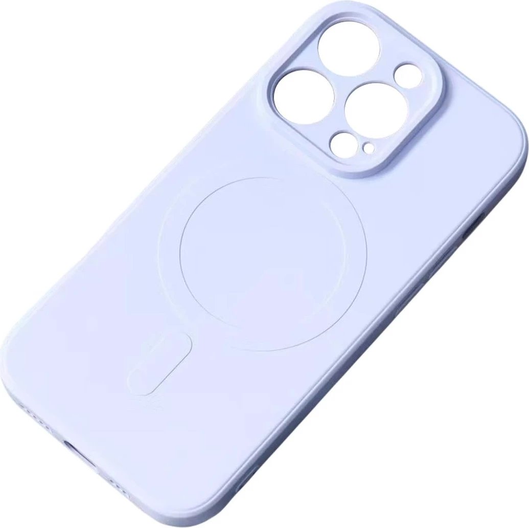 Mbështjellës silikoni Hurtel me MagSafe për Samsung Galaxy A36 5G, kaltër e çelët