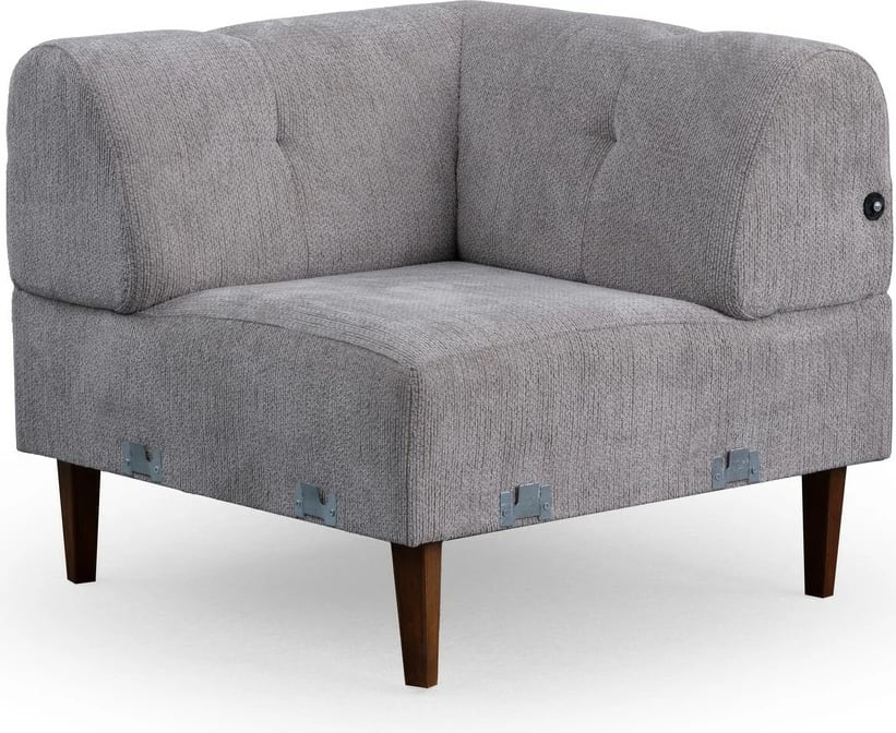 Këndare Athena L2-C-3R, ngjyrë gri e çelët