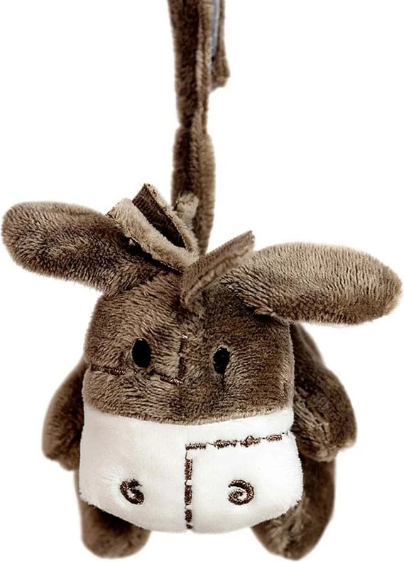 Djep 2-në-1 për foshnje, Milly Mally Dream On, metal kornizë, rrota me bllokim, baldakin i palosshëm, dyshek i butë, gri