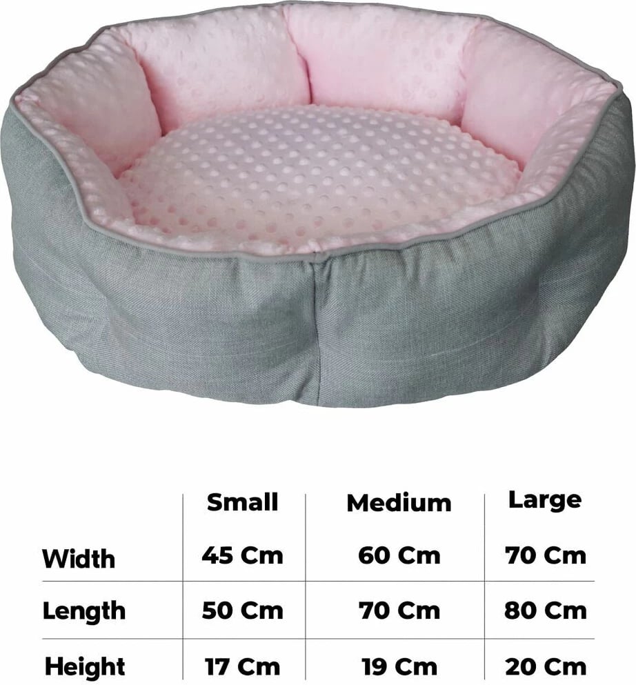 Shtrat për kafshë, Paws & Whiskers, Princess S, rozë