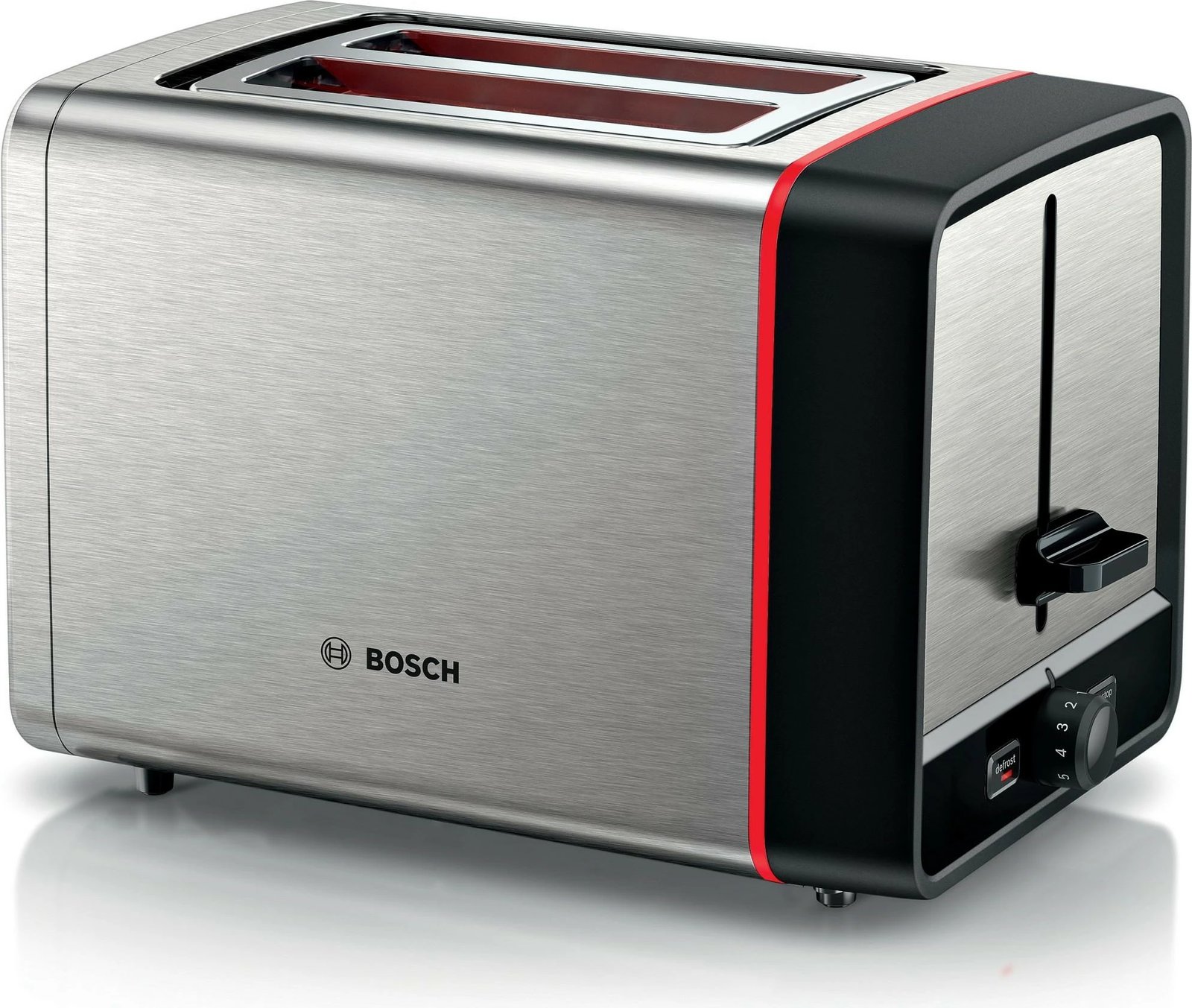 Toster Bosch TAT6M420, 2 feta, Inox