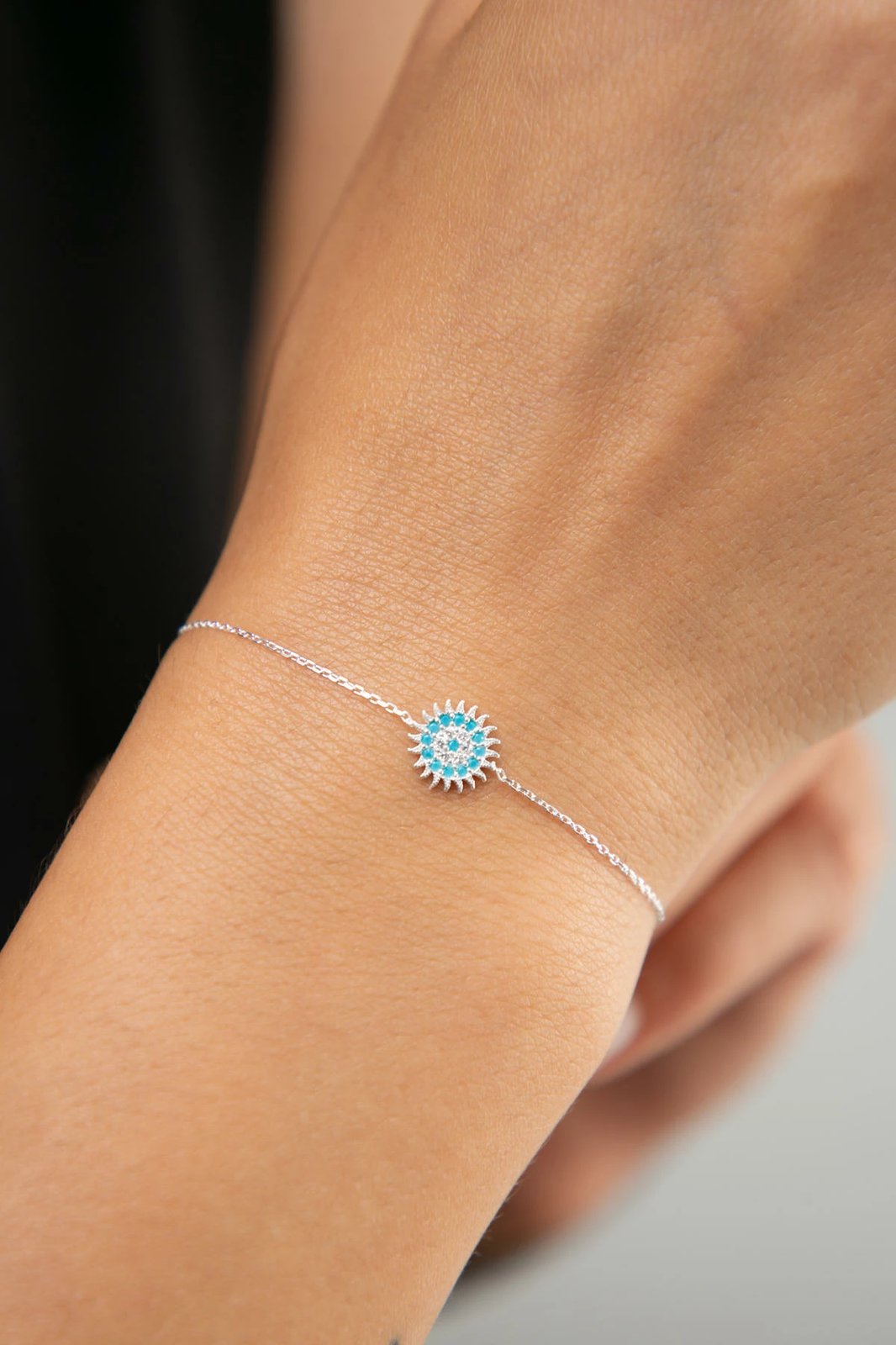 Byzylyk argjendi Elika Silver, shumëngjyrësh, FA182384