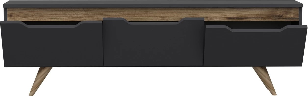 Komodë TV Hanah Home, Prag, anthracite dhe lis