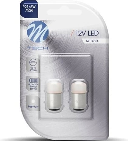 Lampa Led 12V Bay15D Kuqe Lb038R