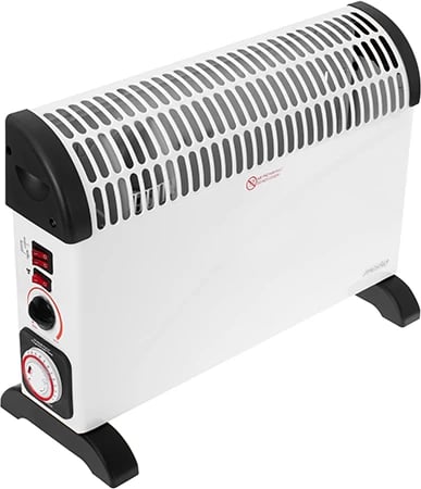 Ngrohës konvektor, Mesko, MS 7741, 2000W, termostat, timer 24h, ventilator Turbo, i bardhë