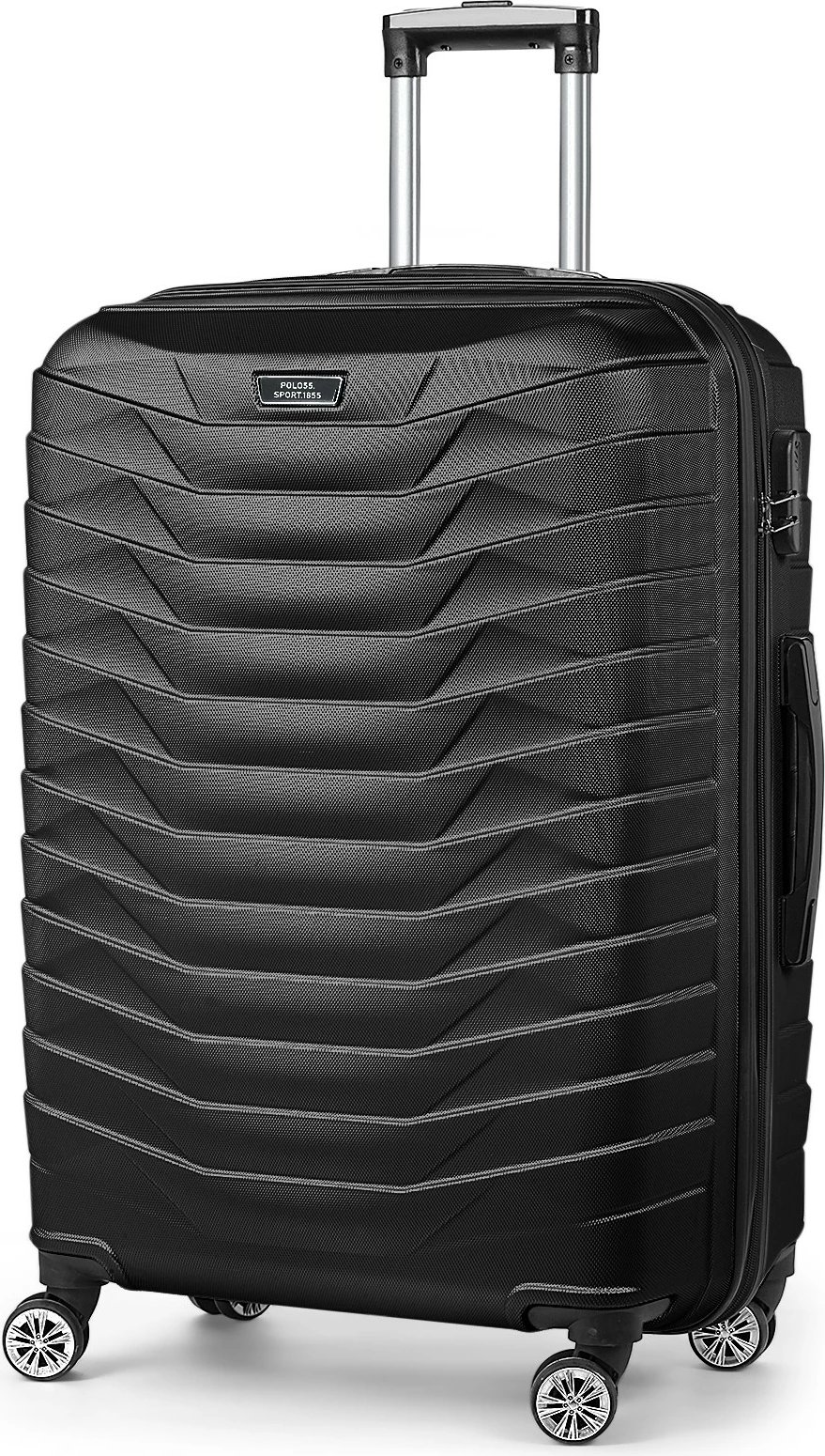 Set valixhesh (3 copë), Zoozie Bags, P55UCVLZ01, e zezë