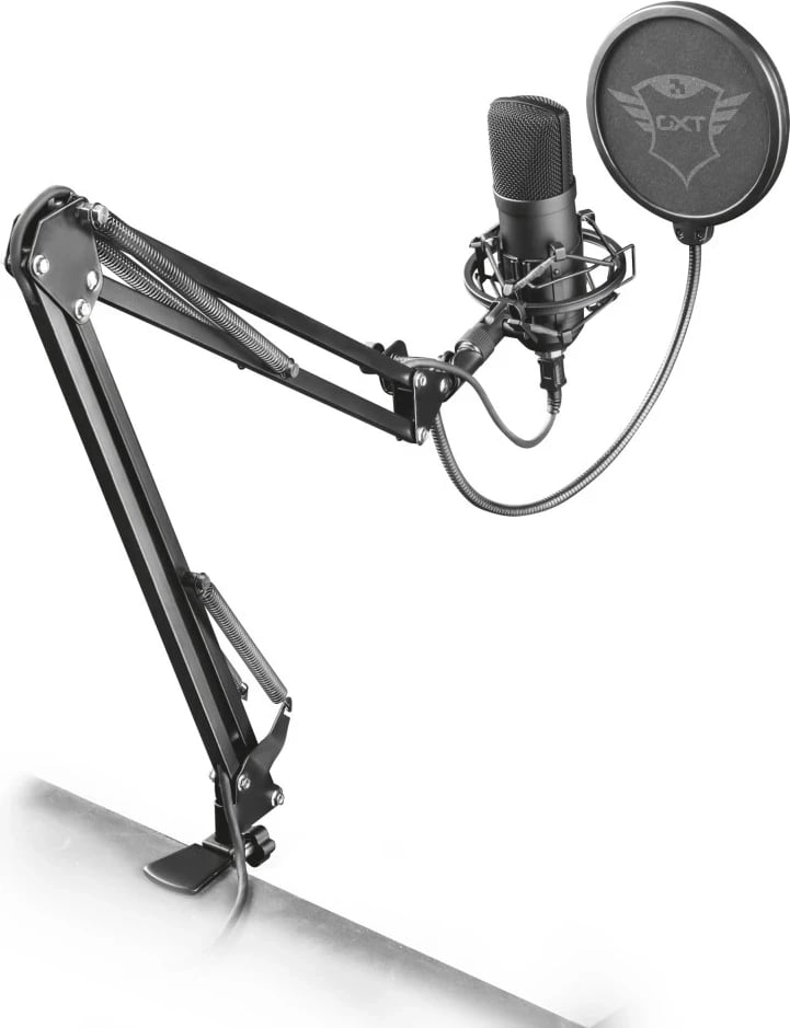 Mikrofon për streaming Trust GXT 252 + Emita Plus, i zi