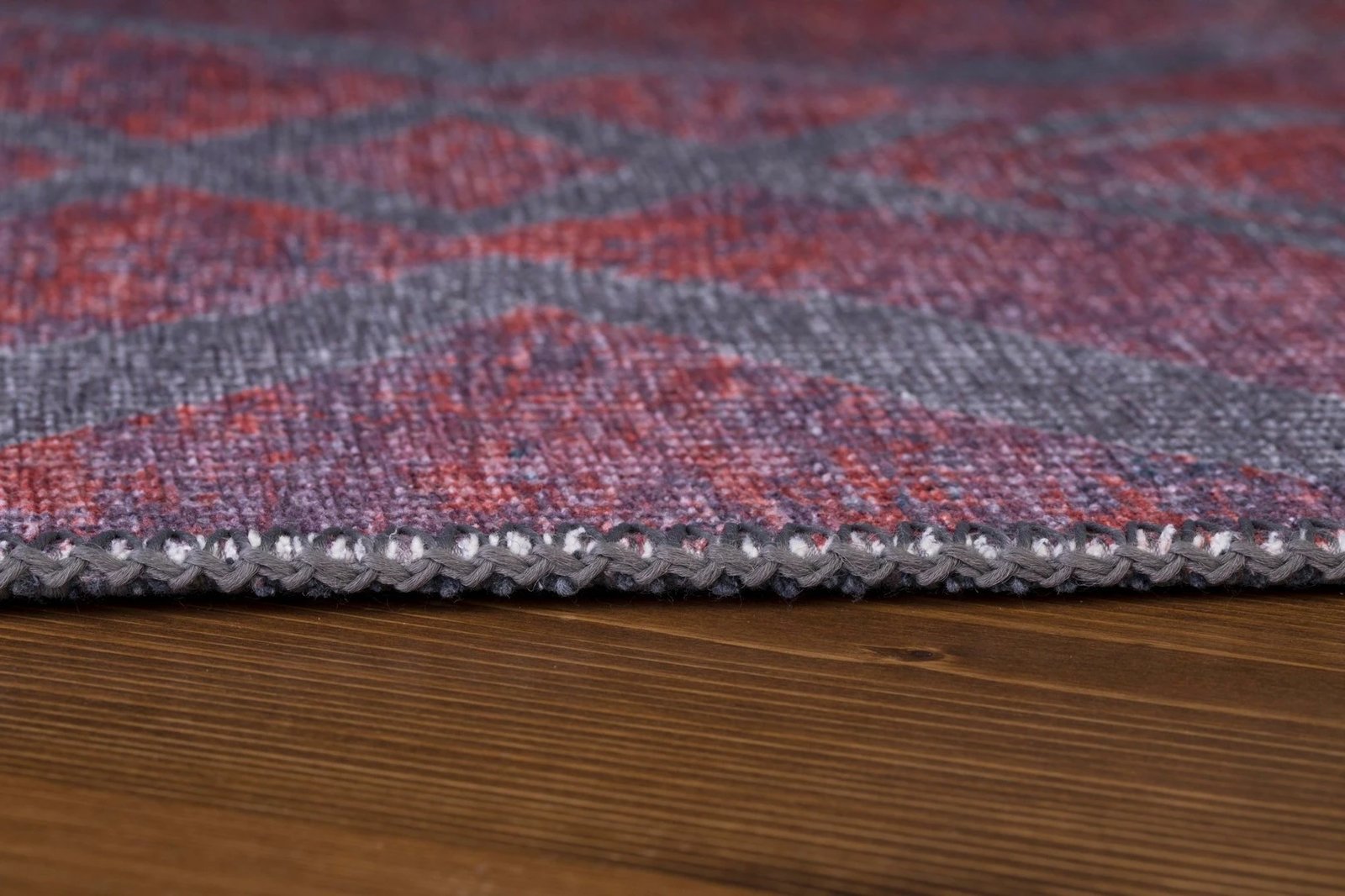 Qilim Conceptum Hypnose, Dorian Chenille, ngjyrë e kuqe e errët, 210x310cm