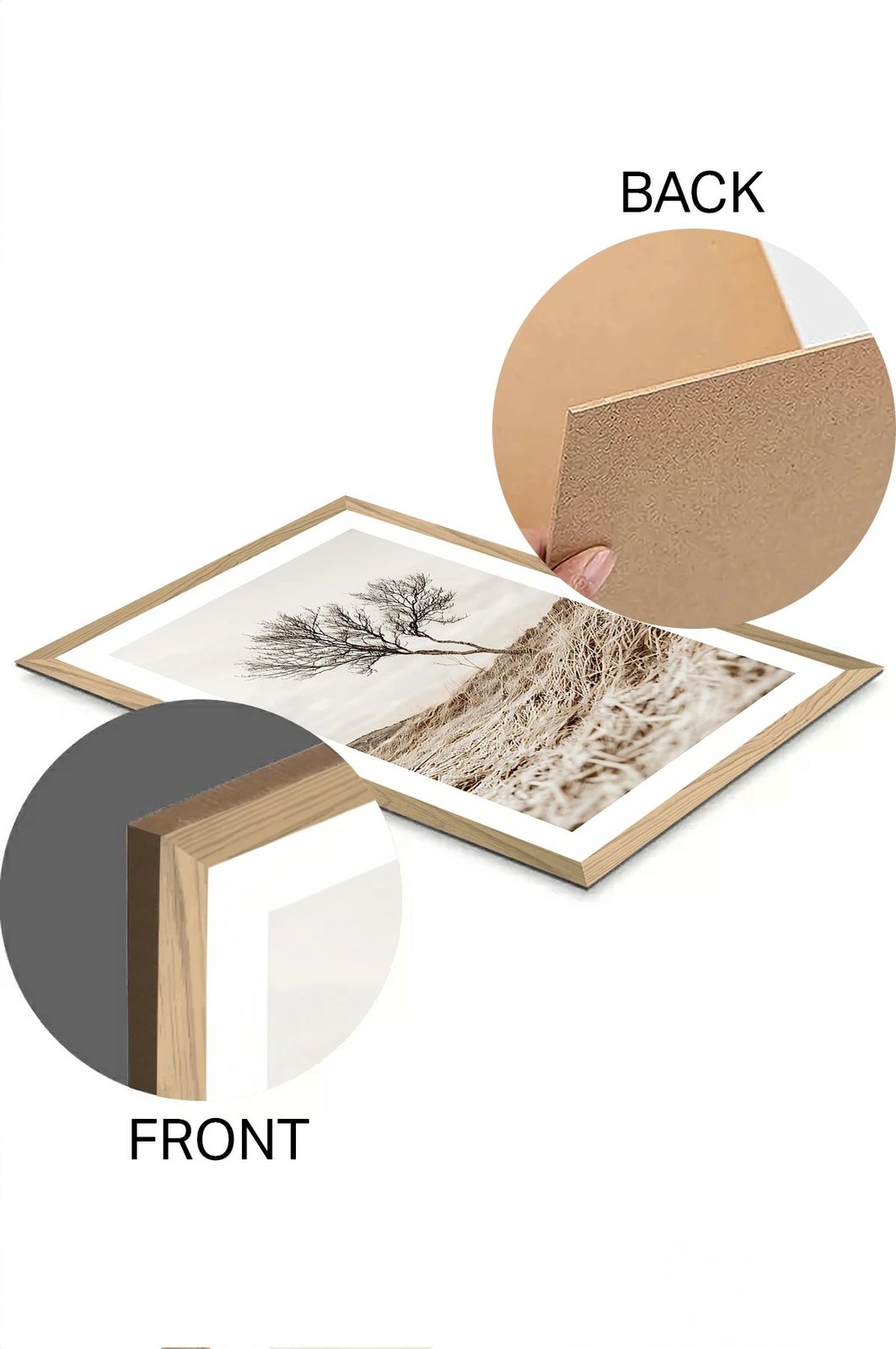 Pikturë dekorative për mur, shumëngjyrëshe, Tekhammdf134, 33x48cm