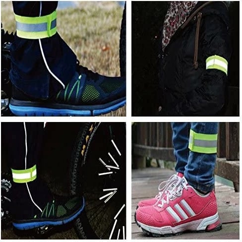 Shirit reflektues Hurtel 4 cm me mbyllje Velcro portokalli