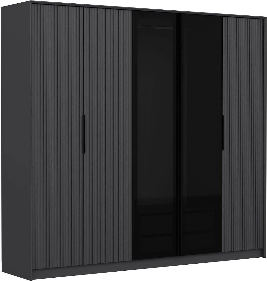 Dollap rrobash Anthracite, Skye Decor, Kate Luxe, 228x210x52cm