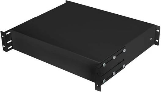Sirtar për kasë serveri LANBERG 2U 19 inch 360mm, e zezë