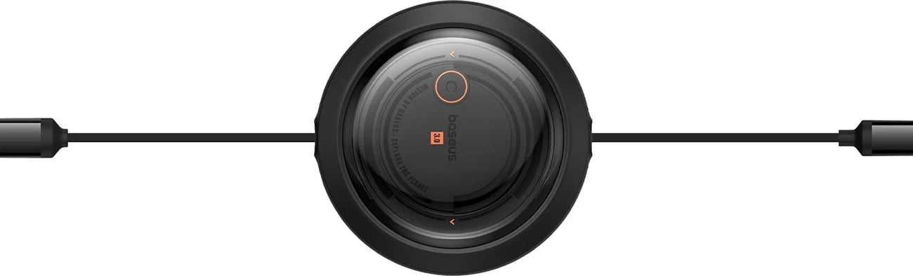Kabllo tërheqëse Baseus Free2Draw CB000084, 1.1m, USB-C/Lightning/micro USB, 100W, e zezë Kabllo tërheqëse Baseus Free2Draw CB000084, 1.1m, USB-C/Lightning/micro USB, 100W, e zezë