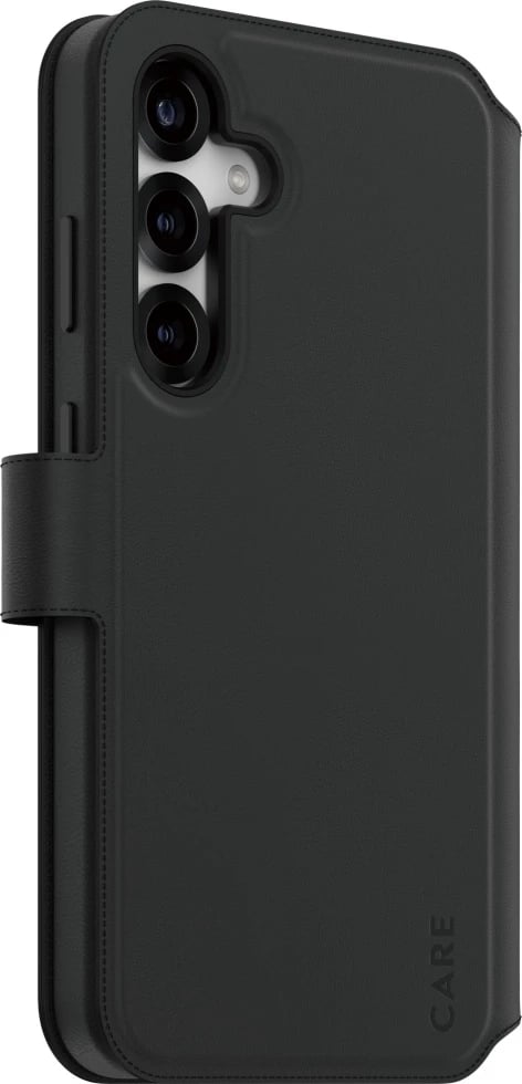 Mbështjellës portofol 2-në-1 PanzerGlass CARE Tango për Samsung Galaxy S25+, e zezë