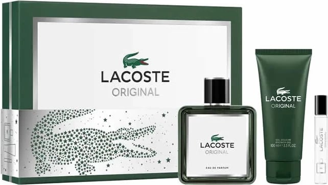 Eau de Parfum set për meshkuj Lacoste Original 3 copë, 100ml