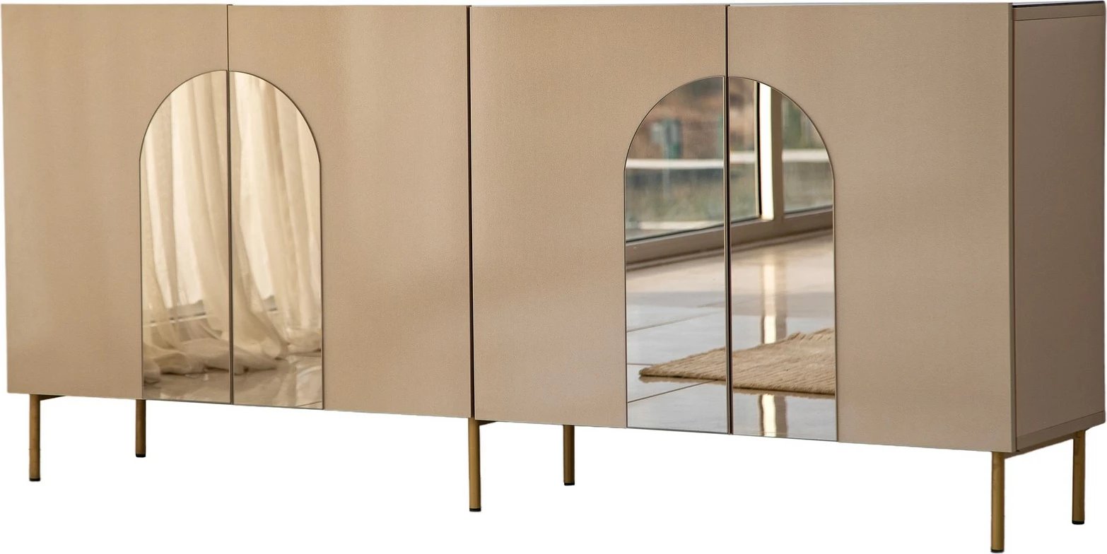 Konsol Skye Decor, Romë, bronz dhe ar