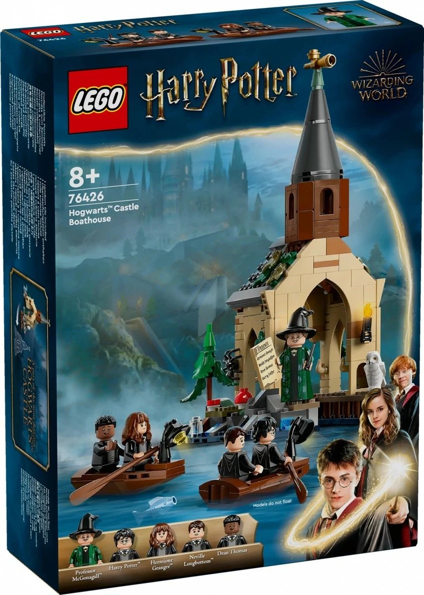 Set LEGO Harry Potter 76426 Water House by Hogwarts, 350 pjesë, për fëmijë, plastikë