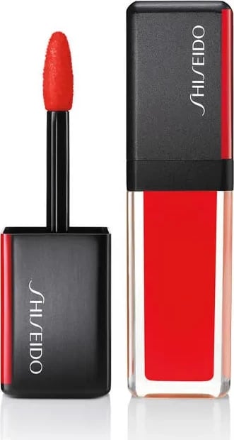 Shkëlqyes buzësh unisex Shiseido Lacquerink Lip Shine 305 Red Flicker, kuqe