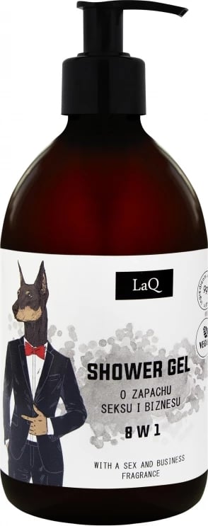 Xhel dushi për meshkuj LaQ Doberman Sex and Business, 500ml Xhel dushi për meshkuj LaQ Doberman Sex and Business, 500ml