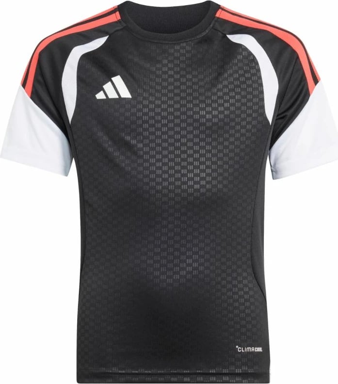 Fanellë trajnimi për fëmijë adidas, e zezë