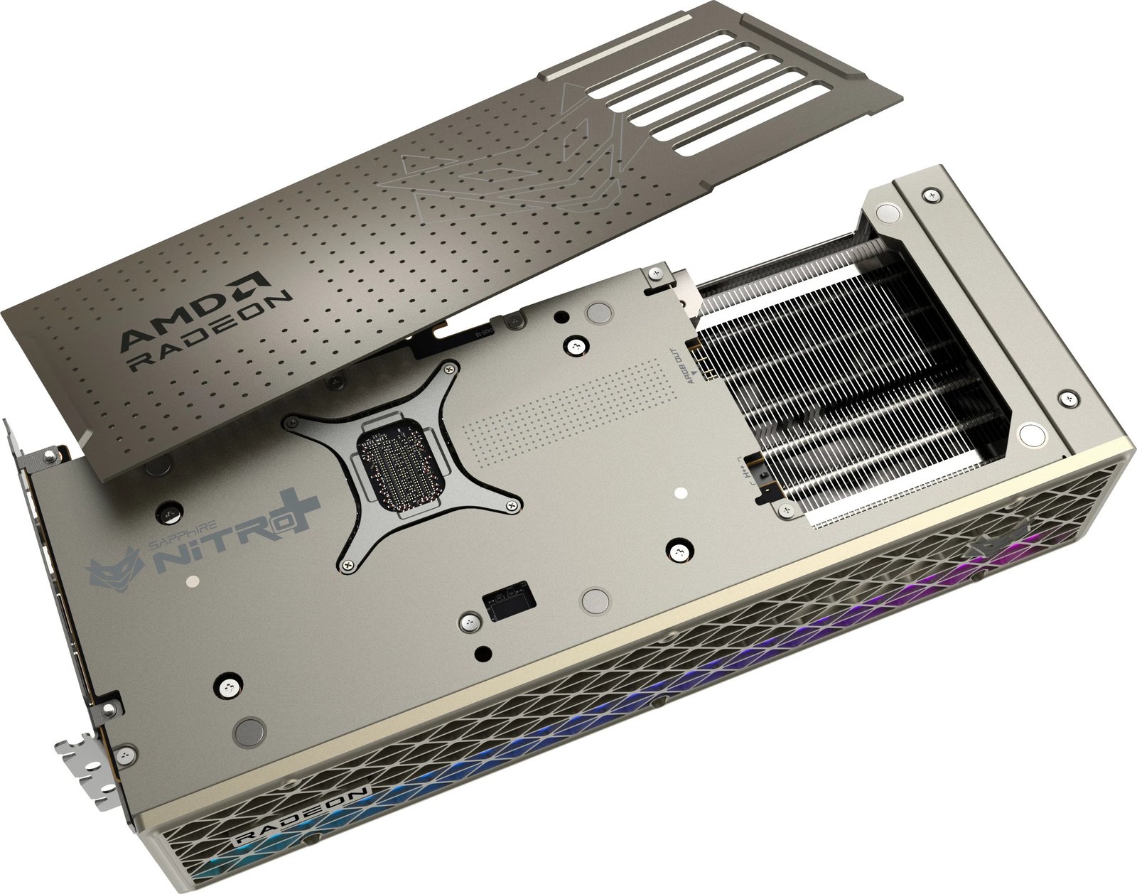 Kartelë grafike Sapphire NITRO+ Radeon RX 9070, 16 GB, GDDR6, PCI Express x16 5.0, Gri