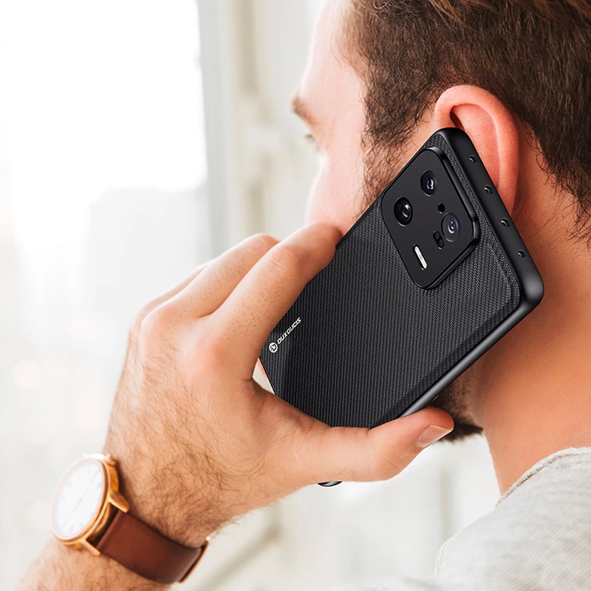 Mbështjellës Dux Ducis Fino për Xiaomi 13 Pro, kaltër